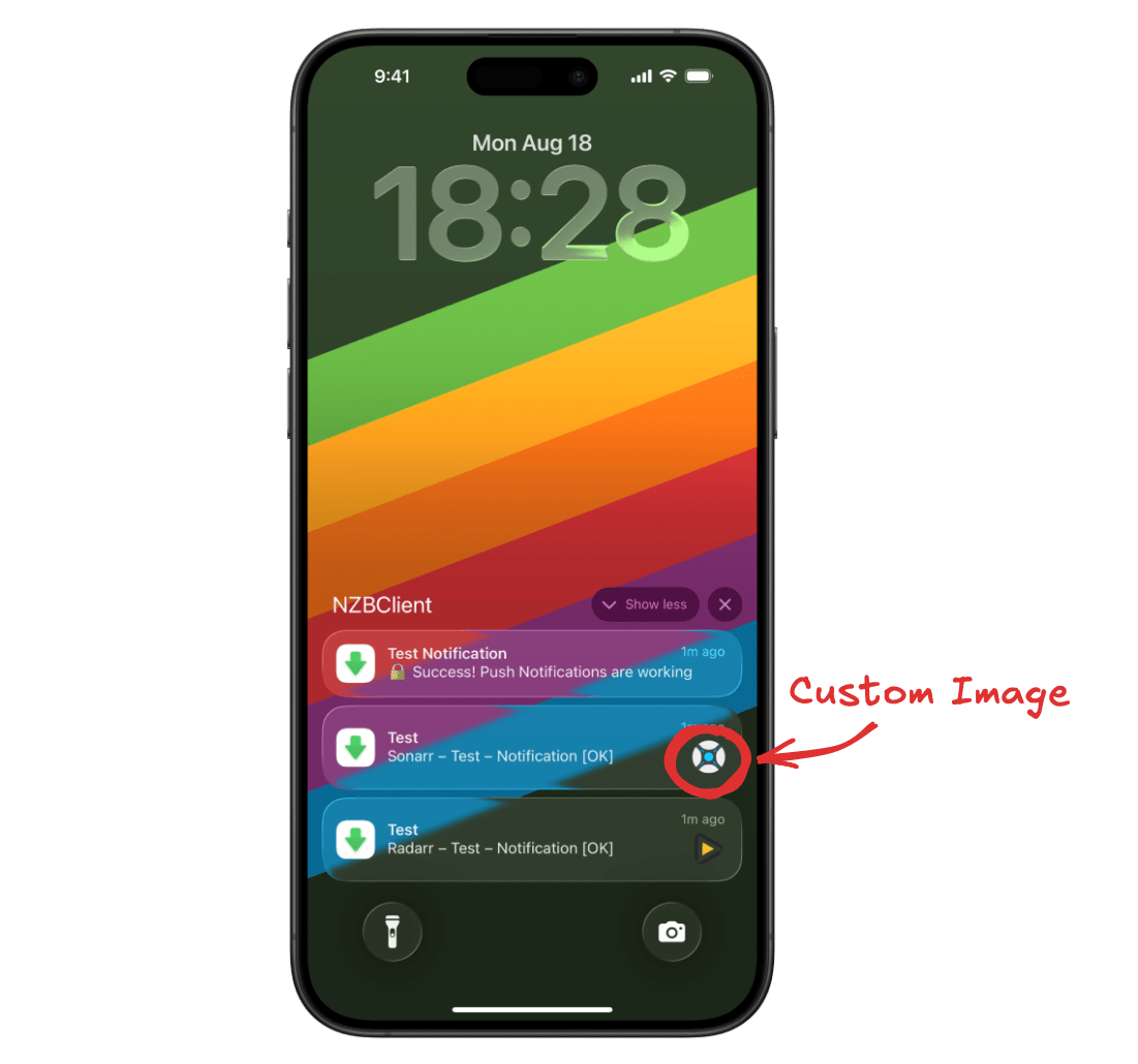 example of notification image